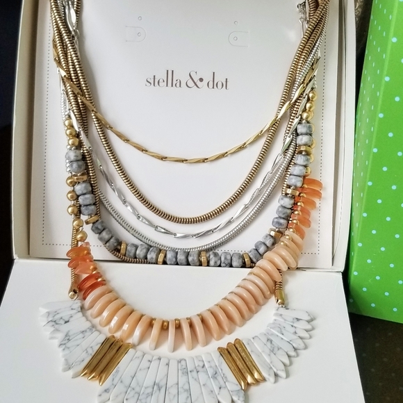 Stella & Dot Merci Multi Necklace - Picture 6 of 7